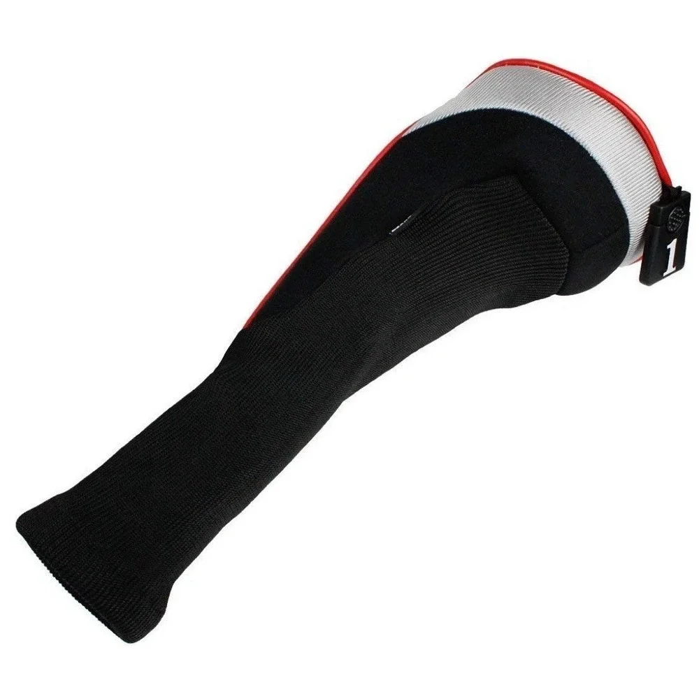 Andux 6‑Pc Driver & Fairway Wood Head Covers (1, 3, 5, 7) Long Neck 2 Interchang